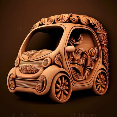 3D модель Tata Nano (STL)